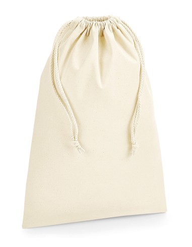WES-W266-Organic Premium Cotton Stuff Bag